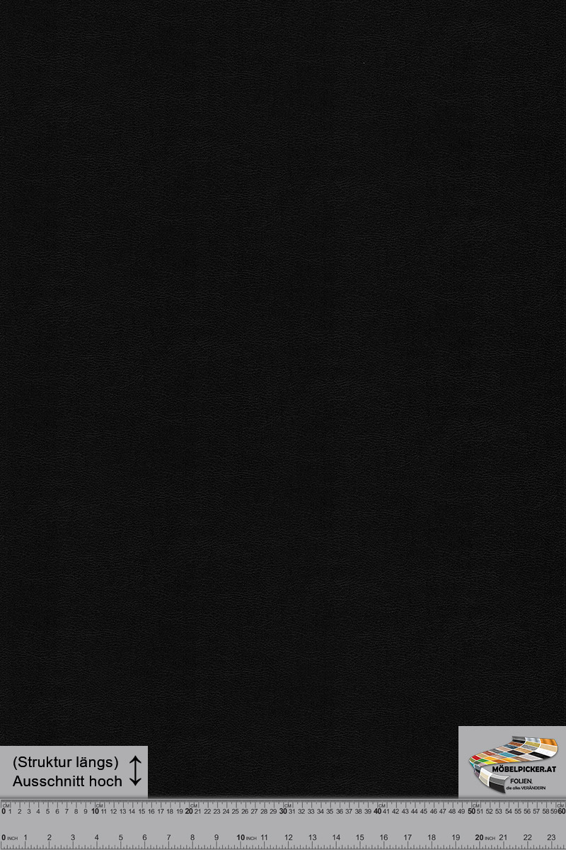 Leder: Schwarzes Leder MPCSX51 für Esstisch, Wohnzimmertisch, Küchentisch, Tische, Sideboard und Schlafzimmerschränke